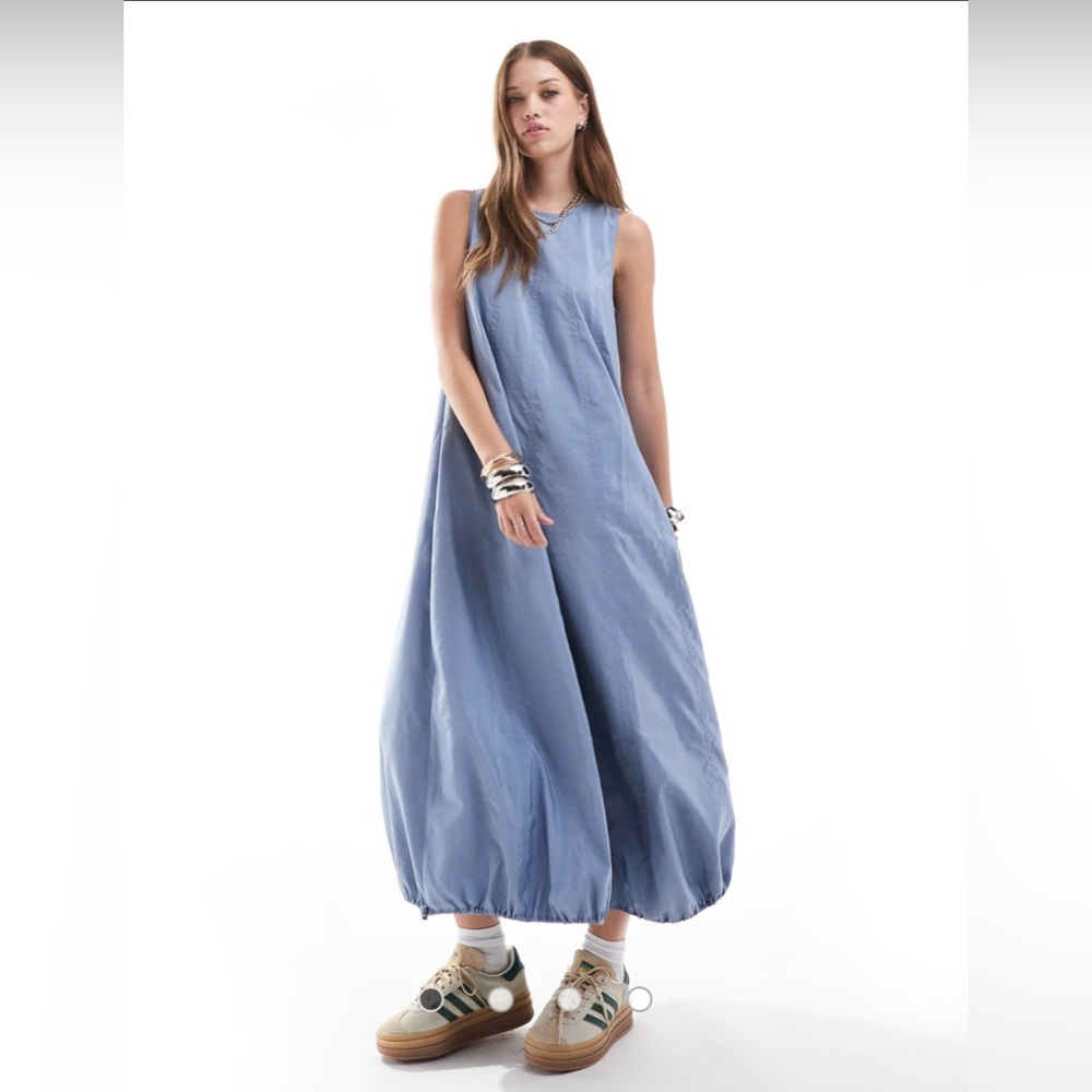 *FINAL PRE:CONSIGNMENT SALE* NWT FP ASOS DESIGN sleeveless bubble maxi dress 2/4